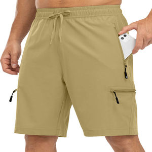 2025 Unisex High <b>Waist</b> <b>Elastic</b> Sweat <b>Shorts</b> OEM Custom Logo Jogger Sportswear Solid Pattern Casual Streetwear for <b>Men</b> Women - Product Image 2