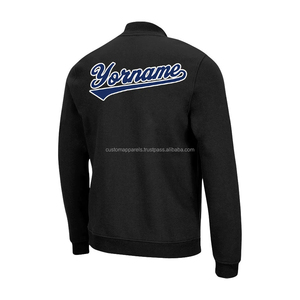 Custom Wool Varsity <b>Jacket</b> for Corporate Branding Premium Leather Sleeve Professional Uniform - Product Image 3
