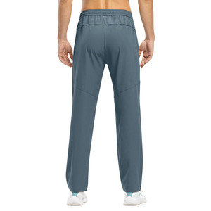 กางเกงขายาวทรงตรงผู้ชาย คุณภาพสูง สไตล์ลำลอง ทรงเข้ารูป ทันสมัย มีกระเป๋าข้าง ผ้าฝ้าย 100% - Product Image 3