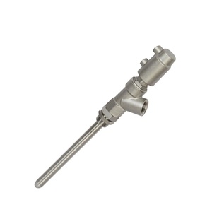 Vòi Van Nạp Ren Bằng Thép Không Gỉ Bằng Khí Nén Với Thiết Bị Truyền Động Bằng Thép Không Gỉ Vòi Rót Chất Lỏng Rượu Tràn - Product Image 1