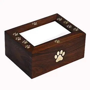 Designer cremazione cornice in legno urne colore naturale legno funerario urne Design fatto a mano per amore una volta