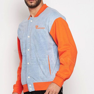 Chaqueta con cuello levantado para hombre de alta calidad hecha a medida Patrón de letras con estilo cómodo para la temporada de invierno - Product Image 2