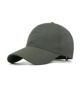 Casquette de baseball unisexe de style athlétique, dôme profond, ajustement confortable, coton respirant, design ventilé pour les sports quotidiens - Product Image 6