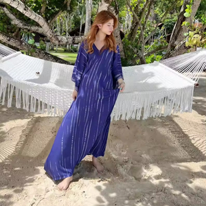 Caftan de créateur le plus vendu pour les femmes à forte demande au prix de gros auprès d'un exportateur indien - Product Image 1