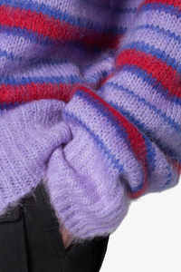 2025 coton chandails Mohair pull tricoté hauts automne hiver conception personnalisée pull tricots hauts chandails - Product Image 6