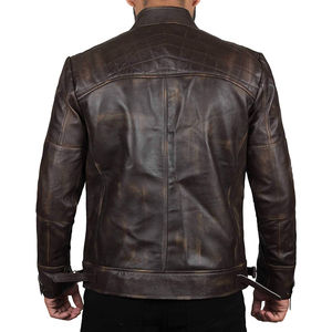 Nueva chaqueta de cuero de ropa de hombre de Venta caliente y nueva chaqueta de cuero de hombre de moda a prueba de viento para la venta - Product Image 5