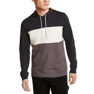 Felpa con Cappuccio Nera da Uomo Sun+Stone in French Terry, Taglia S, Collo con Cappuccio, Stampa Serigrafica Effetto Lavaggio Acido, Collezione Autunnale - Product Image 1