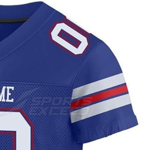 Bajo MOQ Diseña tu propia camiseta de fútbol americano Ropa deportiva Nuevo diseño Camiseta de fútbol americano - Product Image 5