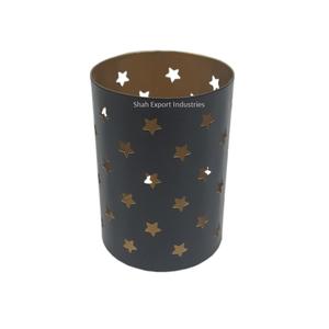 Heart Design Metal Votive <b>Candle</b> <b>Holder</b> for Wedding and Christmas Tabletop Decoration <b>Black</b> Color <b>Candle</b> Votive - Product Image 3