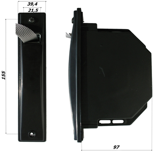 เครื่องพันสายเคเบิลแบบมีกล่องเก็บสายในตัว ขนาด Cintino Mm. 20 เมตร 5,5 (อินเตอร์แอส ฟอริ มม.) - Product Image 1