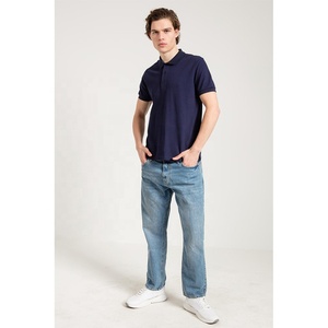 Polo de Manga Corta para Hombre, Estilo Básico, para Golf o Casual, Cuello Clásico, Color Personalizado, Opciones de Talla y Ajuste, Ropa al por Mayor OEM - Product Image 5