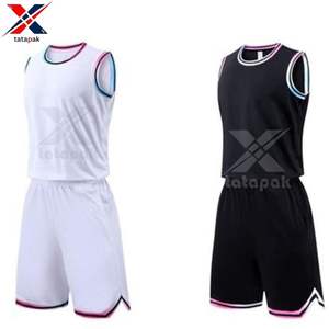 เสื้อบาสเก็ตบอลผ้าโพลีเอสเตอร์100% สำหรับทีมผู้ใหญ่ทุกเพศสินค้ามาใหม่ออกแบบโลโก้ได้ตามต้องการ - Product Image 5