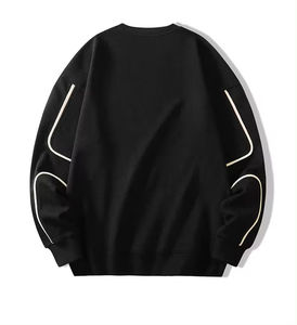 Style unique hommes sweats Logo personnalisé taille 100% coton Street Wear respirant blanc sweats de haute qualité pas cher prix - Product Image 5