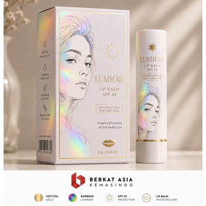 Empaque Personalizado para Bálsamo Labial con Protección Solar SPF - Product Image 1