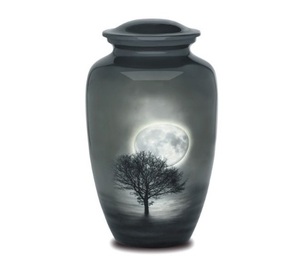 Urnes pour cendres adulte Drapeau aigle funéraire Grande urne pour cendres d'êtres chers Taille 10.5 "& 220 Cu. Dans - Product Image 4