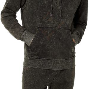 Conjunto de Sudadera con Capucha y Pantalones Deportivos Unisex con Estampado Personalizado, de Algodón y Poliéster, Transpirable, Ligero, Informal, para Calle - Product Image 5