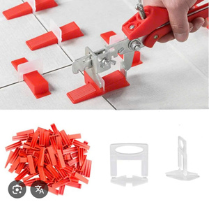 Sistema de nivelación de azulejos reutilizable Industrial de 100 Uds., Clips de espesor de 1,0mm, 2,5mm, 3,0mm, 3,5mm, accesorio para azulejos con acabado plano - Product Image 6