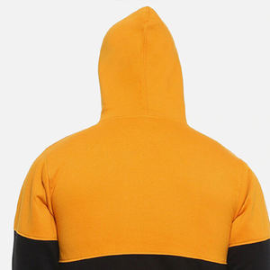 Sudadera con capucha térmica de manga larga de gran tamaño personalizada sólida de alta calidad para hombres Etiqueta Privada cómoda para adultos de invierno - Product Image 5
