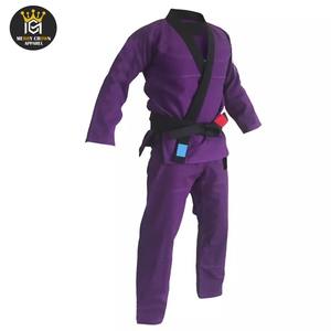 Conjunto de uniforme de Karate unisex para adultos, camisa de manga larga de secado rápido, pantalones, kimono de jiu jitsu, ropa de Karate elástica bordada para hombres - Product Image 3