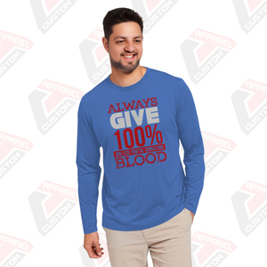 เสื้อยืดผ้าฝ้ายแขนยาวของผู้ชายมรดกเป็นมิตรกับสิ่งแวดล้อมผ้าปะติดสวมใส่สบายในฤดูร้อนสไตล์ผ้ายีนส์ผ้าลูกฟูก - Product Image 4