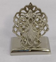 Porte-cartes de visite pour porte-cartes de bureau Carte en métal, porte-photos de table