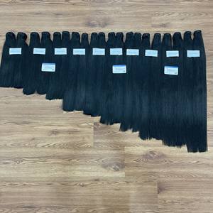 BIG <b>SALES</b> !! Weft <b>Hair</b> <b>Extension</b> Bone Straight <b>Hair</b> Raw Vietnamese <b>Hair</b> <b>Extension</b> <b>for</b> Black Women Super Double Drawn - Product Image 1