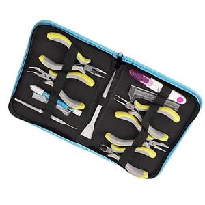 ชุดคีมสำหรับเครื่องประดับระดับมืออาชีพมีหลายขนาดและหลายสีชุดทำเครื่องประดับคีมซ่อมลูกปัดเหล็กโลหะ - Product Image 5
