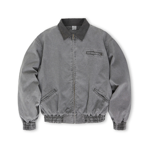 OEM Custom Heavy Weight 100% Cotton <b>Canvas</b> <b>Jacket</b> for Men Distressed Vintage Style Work <b>Jacket</b> for Winter - Product Image 1