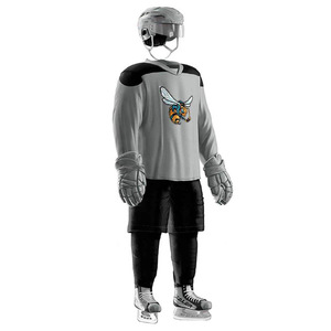 เครื่องแบบฮ็อกกี้น้ำแข็งสั่งทำเสื้อทีมและกางเกง | ชุดกีฬา OEM/ODM - Product Image 4