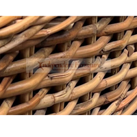 Chaises longues modernes en rotin véritable pour l'extérieur, avec coussins de dossier solides, pour terrasse, jardin, appartement, hôtel, salon, villa