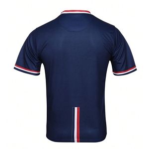 Maillots de football à manches courtes en tissu 100% polyester sublimé avec noms, numéros et logo d'équipe personnalisés - Toutes les tailles disponibles - Product Image 2
