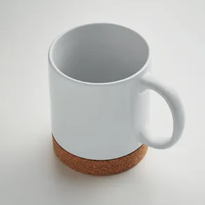 Tazza in sughero ceramico Karoo Sublim personalizzabile per merchandising - Product Image 1