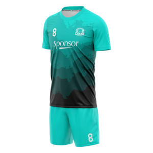Conjuntos de camiseta transpirable de uniforme de fútbol de sublimación completa cómoda ropa de fútbol de poliéster 100% al por mayor con servicio OEM - Product Image 4