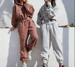 Sudadera de gran tamaño en blanco para mujer 100% Material de algodón Ligero Transpirable Impresión de logotipo personalizado Servicio OEM - Product Image 6