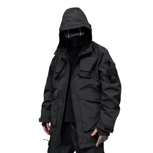 Ninja Cargojacket Windjacket Techwear 2022 kış çok cep fonksiyonu kaybetmek sıcak teknoloji ceketler