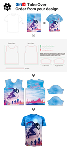 Beer Festival Full Design Crewneck Event T <span class=keywords><strong>Shirt</strong></span> 3D Impression numérique Gradient Sublimation <span class=keywords><strong>Tee</strong></span> Unisexe Regular Fit Tshirt - Product Image 5