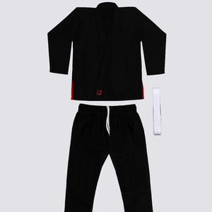 Uniforme de karaté noir pour enfants de meilleure qualité, vêtements de sport confortables et populaires pour les arts martiaux, prix bas quantité minimale de commande à vendre - Product Image 5