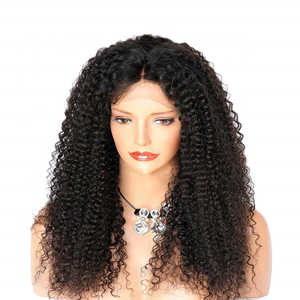 Vietnam perruque de cheveux humains vierges 100% de haute qualité Styles crépus bouclés et droits Cuticule brute alignée - Product Image 2