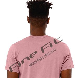 Camiseta de algodón con timbre para hombre, ropa a granel de marca personalizada, camiseta en blanco de manga corta, camiseta informal de uso diario de algodón liso - Product Image 2