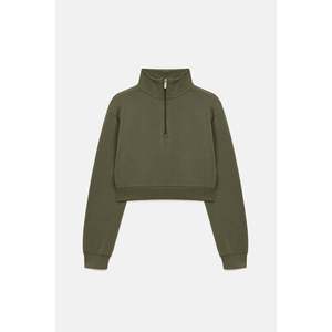 Sweat-shirt quotidien à col rond, texture douce, 100% polyester - Product Image 6