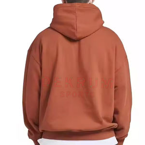 เสื้อฮู้ดผ้าฝ้ายผ้าเทอร์รี่แขนยาวสีพื้นเข้ารูปทันสมัยการออกแบบแฟชั่นใหม่สำหรับฤดูหนาว - Product Image 3