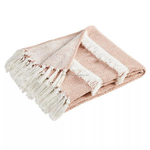 Manta de algodón con estampado de bloque de mano indio, manta tejida 100% de algodón, la mejor calidad, a la venta en pedidos grandes - Product Image 3