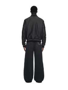 Veste de baseball universitaire en cuir | OEM College Style Letterman Varsity Jacket Fermeture à bouton pression et poignets côtelés pour Teamwear - Product Image 3