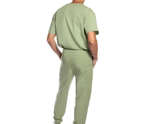 Uniformes de tasa ajustable para hombre, diseños totalmente personalizados, conjuntos de uniformes de tendencia superior, cuello alto, manga corta - Product Image 2