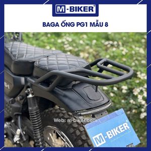 Portaequipajes Trasero Tubular de Aluminio para Yamaha Modelo 8 PG1 - Product Image 5