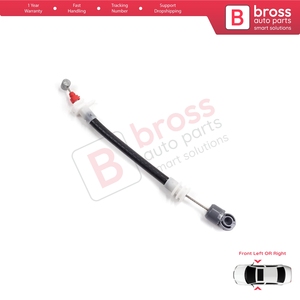 Cable Bowden de liberación para manija exterior de puerta delantera BDP1569, 177 mm, para X5 E53 2000-2006, 51218243615, 51218243616 - Product Image 4