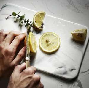 <b>Wood</b> and Marble Material Fancy Pineapple Shape Chopping Board <b>Kitchen</b> <b>Accessories</b> Luxury Cutting Board - Product Image 6