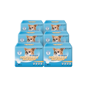 Envolturas desechables para perros macho, diseño antideslizante, nueva actualización, pañal para perros machos, cachorro con ajuste superabsorbente a prueba de fugas 360 - Product Image 5