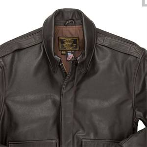 Blouson bombardier long en cuir pour hommes fabriqué sur mesure par OEM Vêtements d'extérieur élégants et durables - Product Image 5
