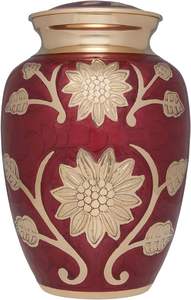 Urnas de cremación clásicas de alta calidad con acabado de níquel, venta al por mayor, urnas funerarias de latón, suministros funerarios, urnas de Metal - Product Image 2